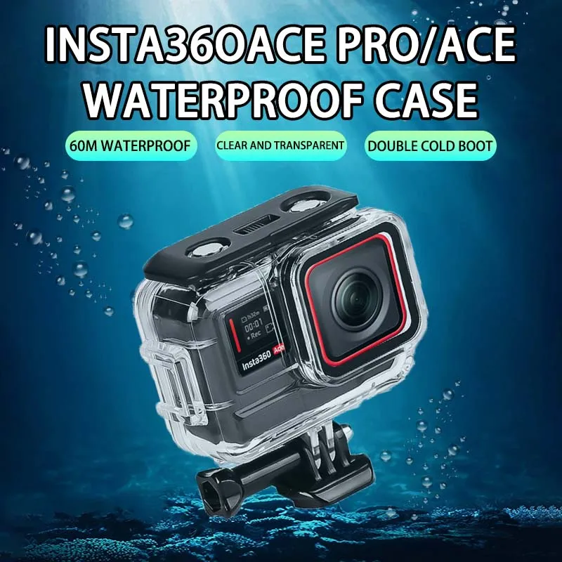 

Подходит для спортивной камеры Shadow Stone Insta360AcePro, водонепроницаемая фотокамера, аксессуары для глубокой подводной съемки Ace