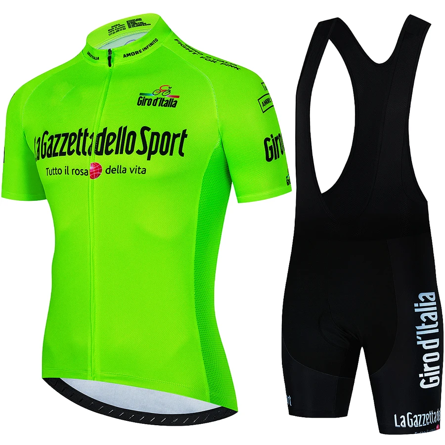Tour De Italy D'italia Bike Uniform Summer Cycling Jersey Set Road