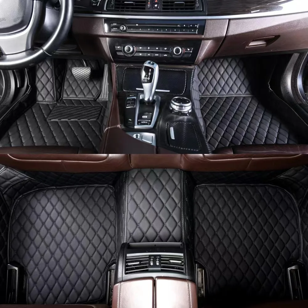 

Custom car floor mat For Ford mondeo Focus 2 3 Fiesta mondeo Edge Explorer Taurus S-MAX car accessories car styling