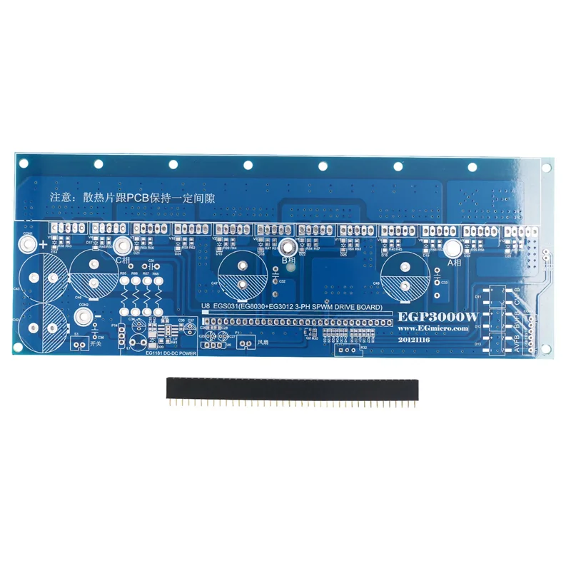 1 Pcs EGP3000W Three Phase Inverter Pure Sine Wave Power Board PCB 1-pcs-egp3000w-three-phase-inverter-pure-sine-wave-power-board-pcb
