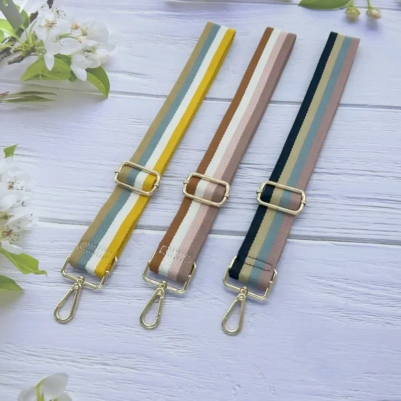 

Minimalist Striped Bag Shoulder Strap, Crossbody Bag Strap, Widened Shoulder Strap, Adjustable And Versatile Replacement Bag Acc