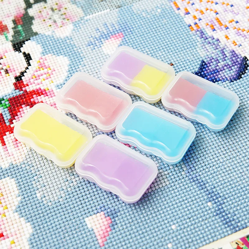 Diamond Painting Wax with Box 2.5CM Point Drill Glue Clay Diamond Art Accessories Tools DIY Embroidery Cross Stitch Sticky Mud