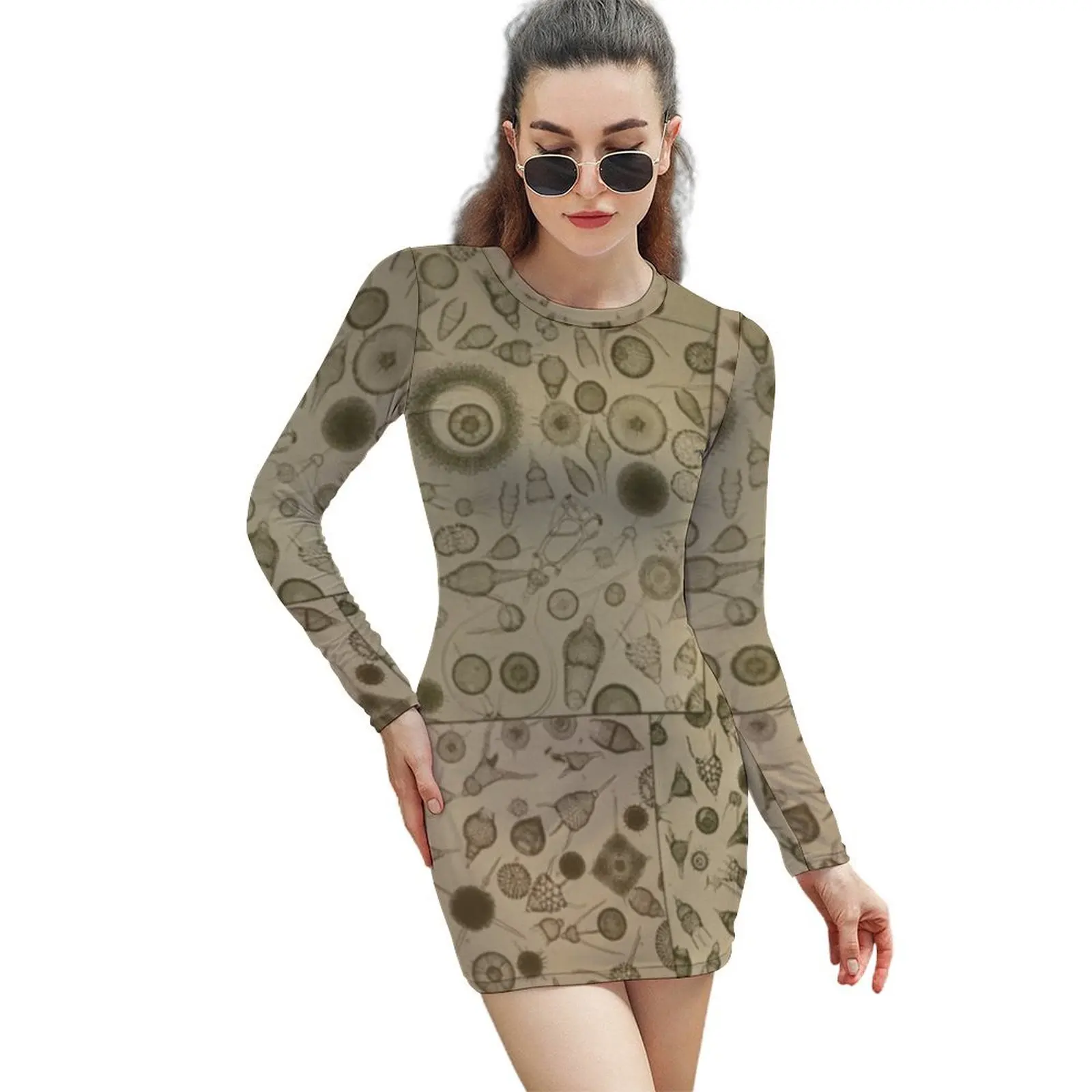

Diatom Design Long-Sleeved Sheath Dress evening dresses ladies prom dress 2024 Long dress woman