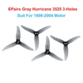 6Pairs 3525 Gray