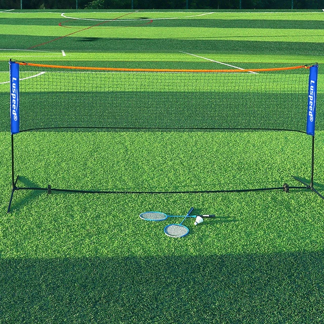 Portable Folding Standard Professional Badminton Net Indoor Outdoor Sports Volleyball Tennis Training Square Nets Mesh 6