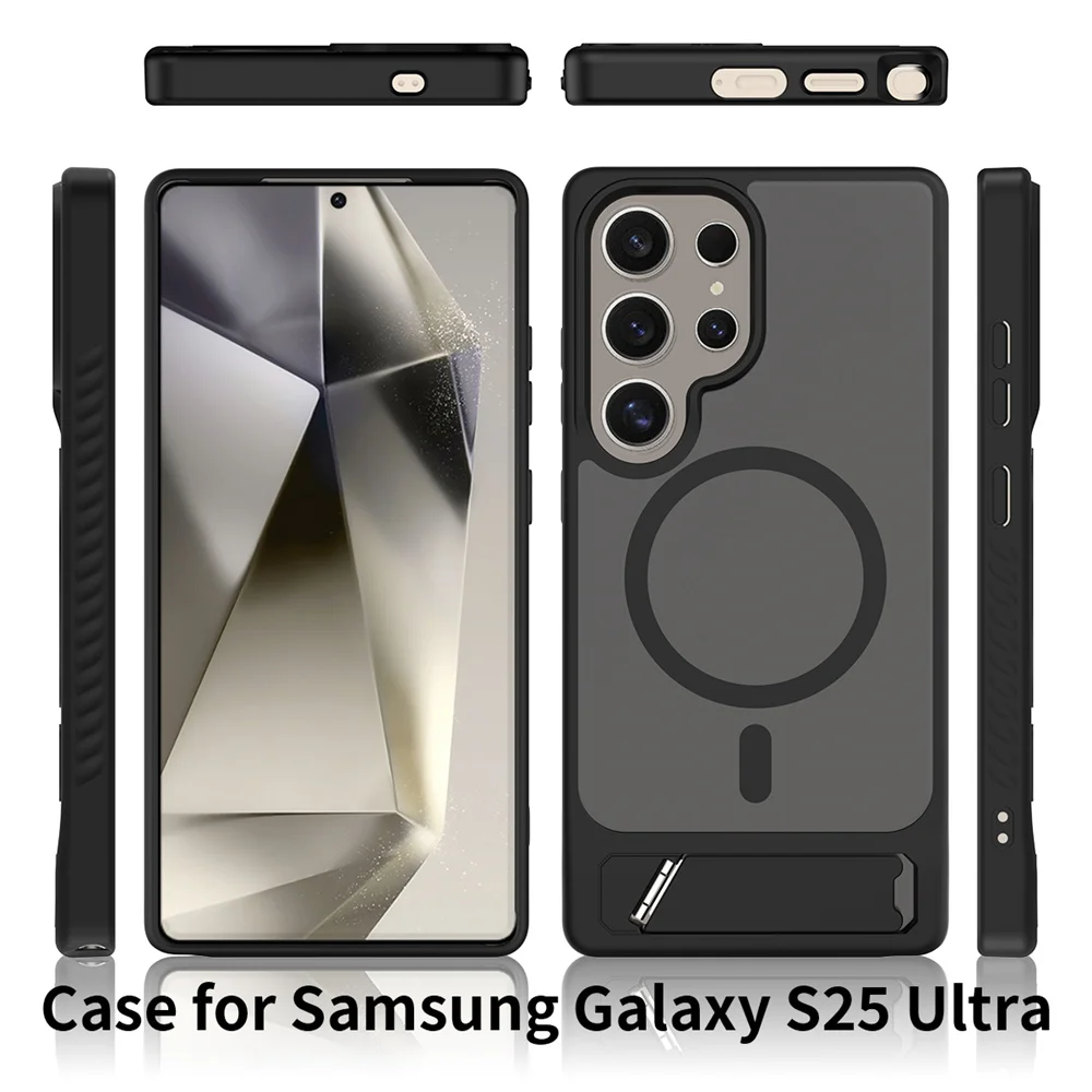 Premium Stand Phone Case with Wireless Charging Capability