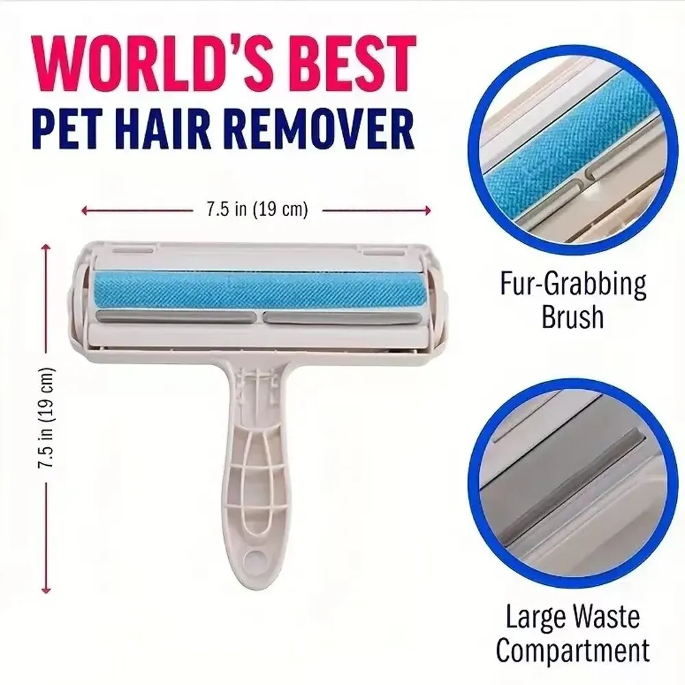 Pet Hair Remover Roller Lint Brush for Dog Cat