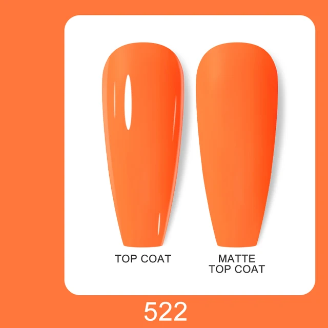 Arte Clavo 15ml Brown Coffee Color UV Gel For Nail Gel Nail Polish Varnish Hybrid Glitter Decoration Base Top Coat Set 522