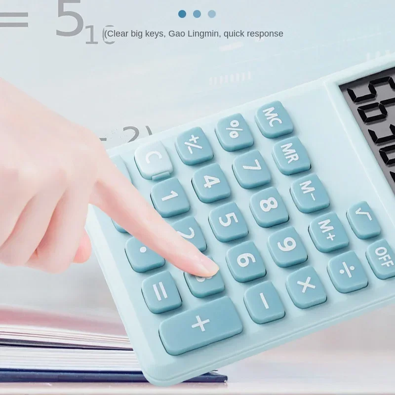 Electronic Calculator Desktop Home Office School Financial Accounting Tool Science Function Calculation Cute