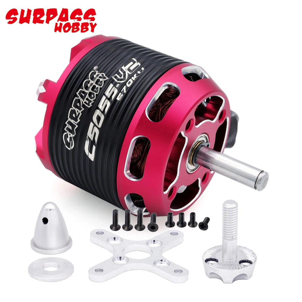 Moteur Brushless RC C5045/C5055/C5065 720KV-335KV pour Voiture Bateau