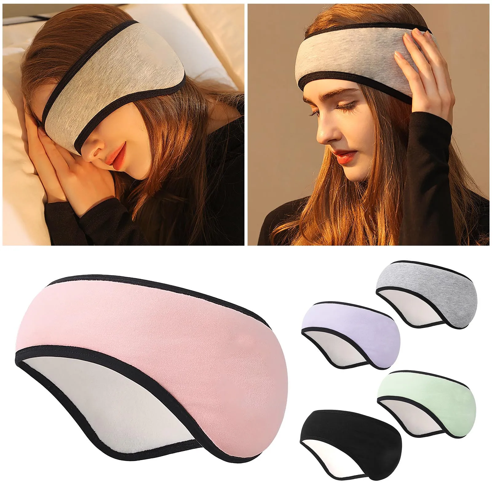

Winter New Soundproof Earmuffs Adjustable Do Not The Ear Sleep Earmuffs