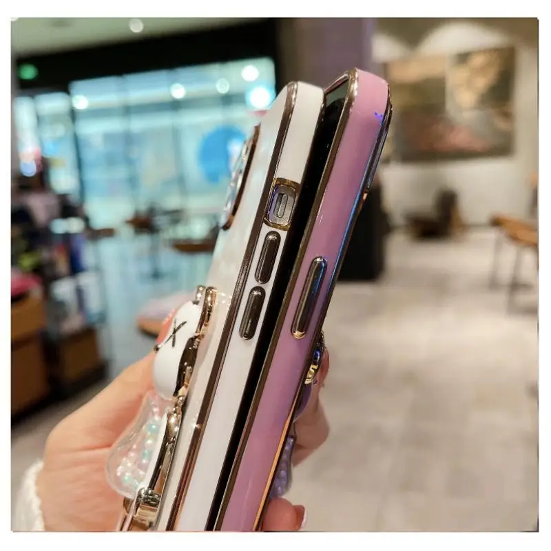 Étui de support de téléphone Quicksand Bear pour Xiaomi Mi 12 Ultra 12T 11T 13 11 Lite Note 10 Pro 8 9 10T 10S_voghion.com
