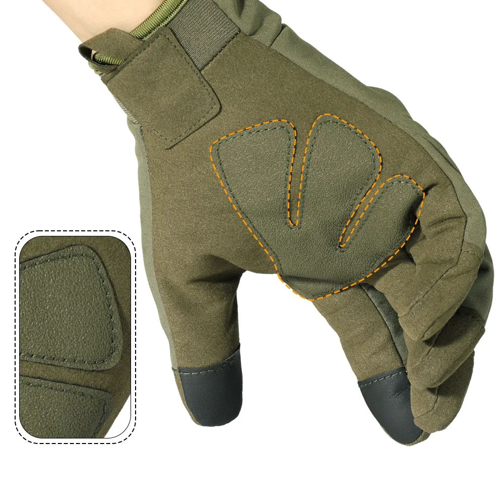 Men Touch Screen Gloves Cycling Gloves Combat Riding Training Shooting Hunting Hiking Tactical Mittens Sports Windproof Gloves 4