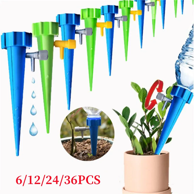 Kit d'arrosage automatique goutte-à-goutte, Gadgets pour plantes d'intérieur, dispositif d'arrosage automatique pour fleurs et plantes de jardin 2