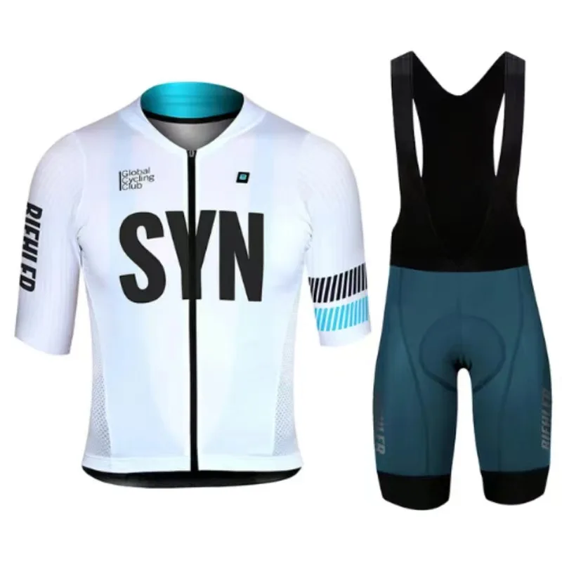SYNful Quick Dry Short Sleeve Men's Cycling Clothing Set Mountain Bike Suit Summer 2024 Ciclismo Ropa Hombre 4