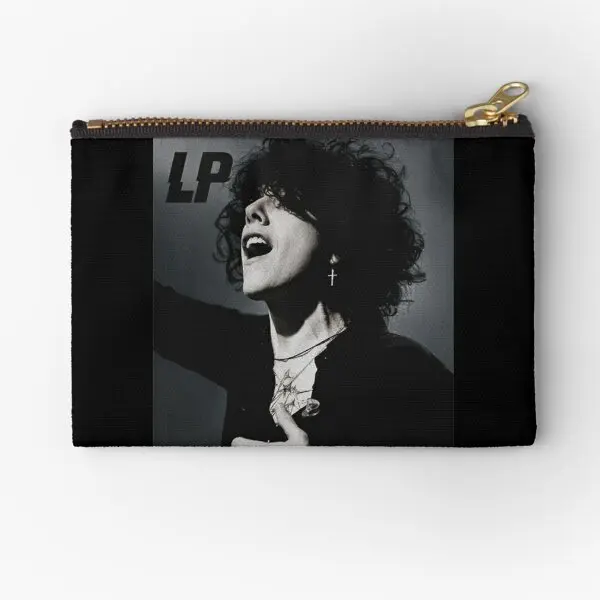 

Lp Zipper Pouches Bag Wallet Storage Cosmetic Key Packaging Women Men Pure Money Underwear Panties Small Socks Pocket Coin