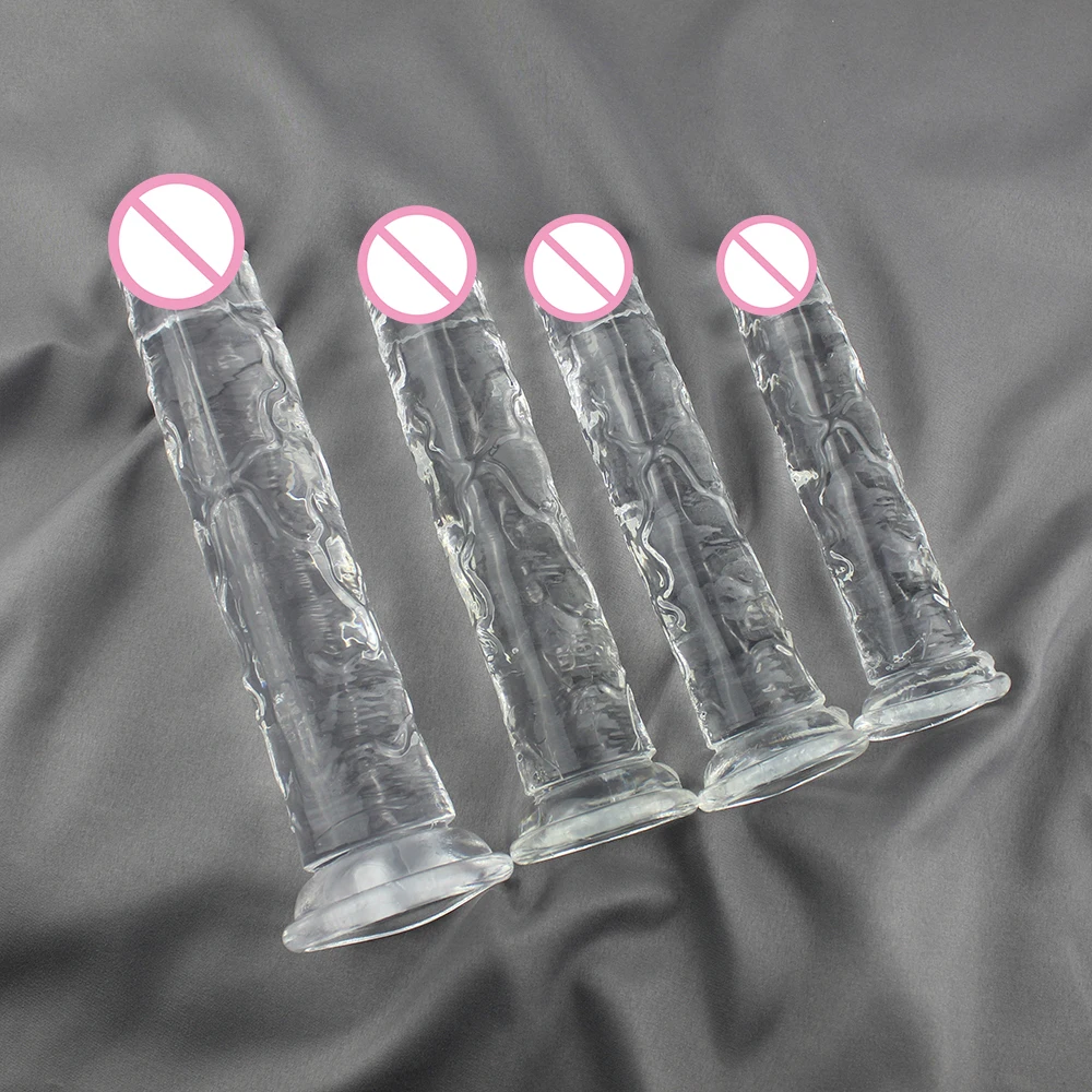 Sex Toys Strong Suction Cup Jelly Dildo for Adults