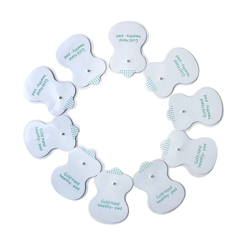 10/20pcs Electrode Pads Reusable Massage Patch For Tens Digital Therapy Machine Electrodes Digital Therapy Massage 3.5mm