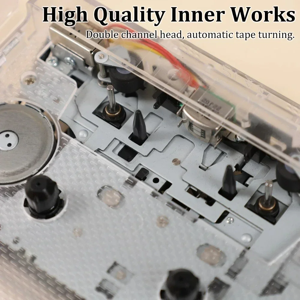 New Portable Cassette Tape Player Hifi USB Cassette Tape to MP3 Converter into PC FM Radio Player Recorder With Speaker