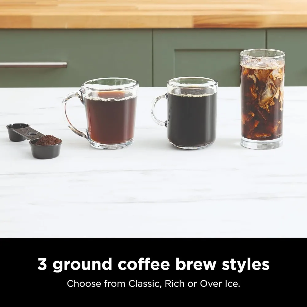 Espresso & Coffee Barista System, 3 Espresso Brew Styles, Single-Serve Coffee & Nespresso Capsule
