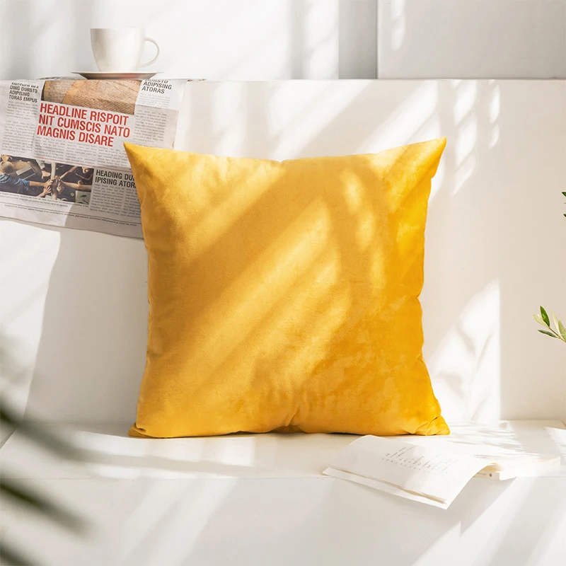Luxurious Velvet Cushion Cover for Sofa - Nordic Decorative Pillow Cover, 30x50cm