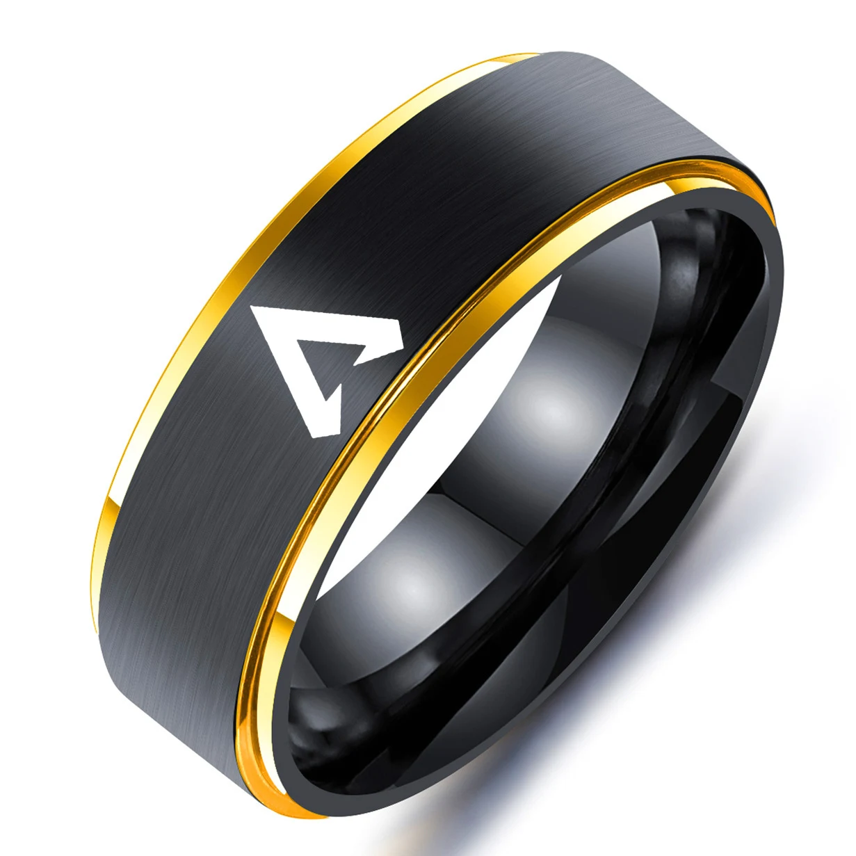 Hot Game Apex Legends Ring Titanium Steel Hero Ring Stainless Steel Ring for Freind Best Gift Ring Championship Rings 