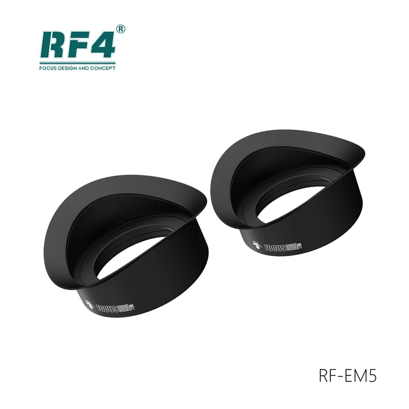 Eye Protector Cups RF4 RF-EM5 Eyepiece Cover for Trinocular Stereo Microscope Prevent Light Leaking Rubber Eye Guards Shield
