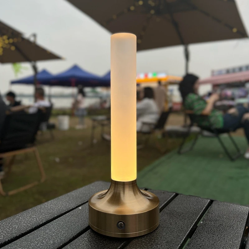 

Аккумуляторная Настольная лампа для кемпинга, USB-зарядка, беспроводная Сенсорная лампа, украшение для рабочего стола, ночник для спальни