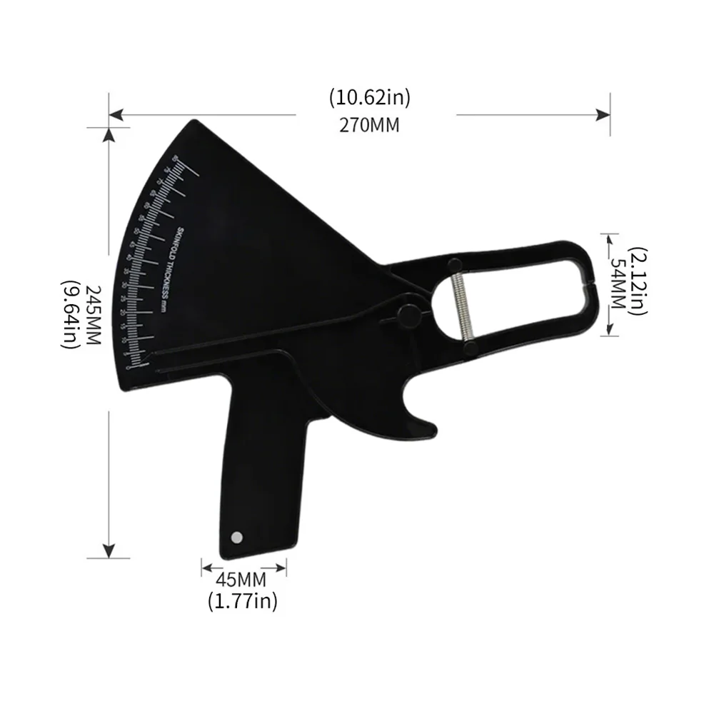 Body Fat Caliper Fat Measure Clipper Accurately Measuring Body Men&Women Analyzer Fitness Slim Keep Health Tester 1pc