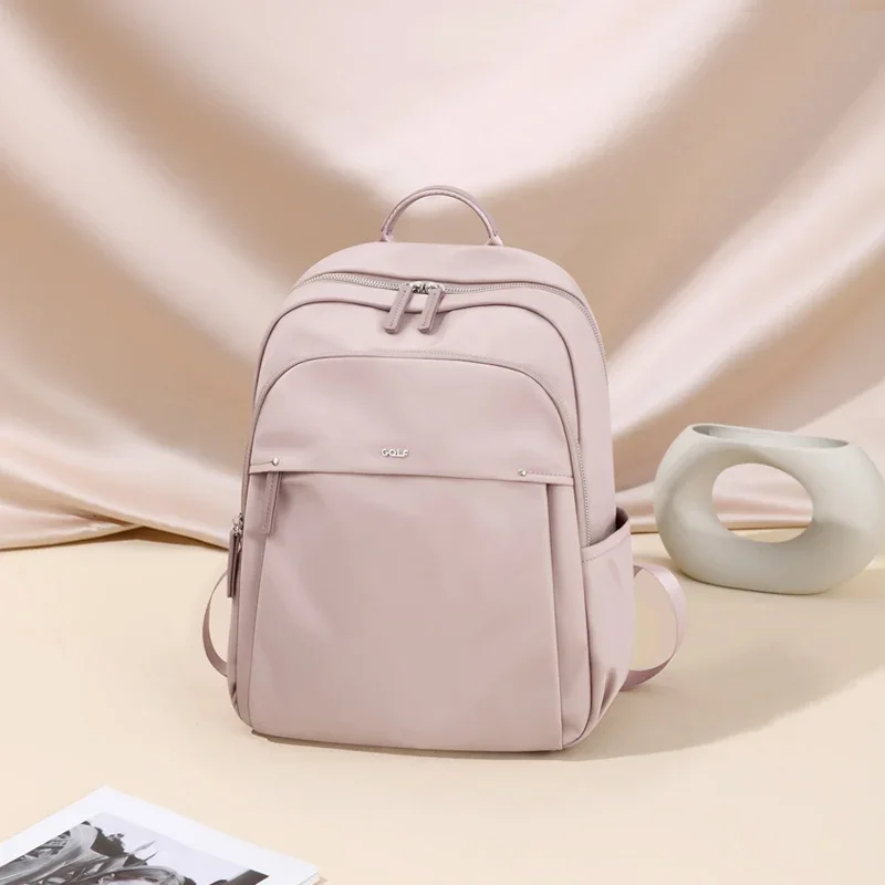 GOLF Women Small Backpack Bags Pink Back Pack Fashion Oxford Waterproof Backpacks Female Casual Travel Bags Women's Trend 2024