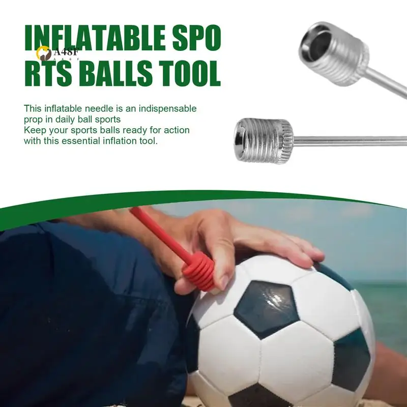 Dboo Ball Pump Needle 10 Pcs Stainless Steel Ball Inflator