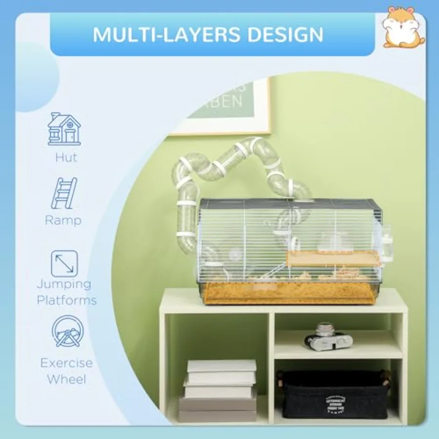 2-Level Hamster Cage 4