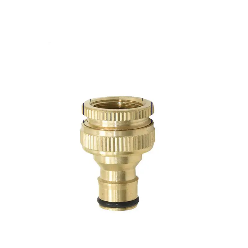 1/2'' 5/8" 3/4'' 1'' Brass Hose Quick Connector Water Stop Fitting Copper Thread Tap Coupling Garden Watering Gun Adapter - Image 3