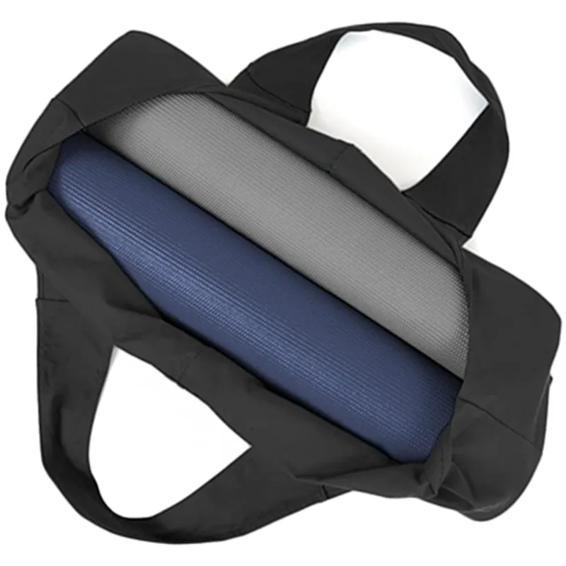 Sac en toile multicolore respirant pour yoga, fourre-tout en polymère respirant, sac à bandoulière Electrolux avec poche latérale, sac de voyage pour vêtements de fitness