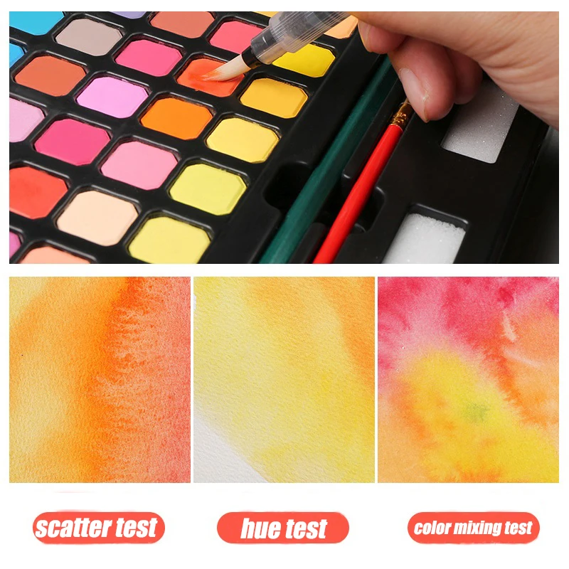 63-Piece Kids' Watercolor Paint Set 4