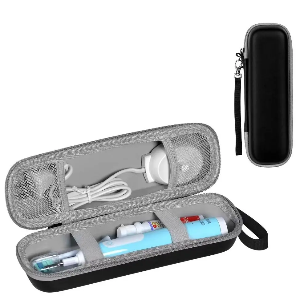 메쉬 포켓이 있는 전동 칫솔 운반 케이스, 여행용 상자 보호 보관 가방, Oral-B, Oral-B Pro Smartseries, IO 시리즈