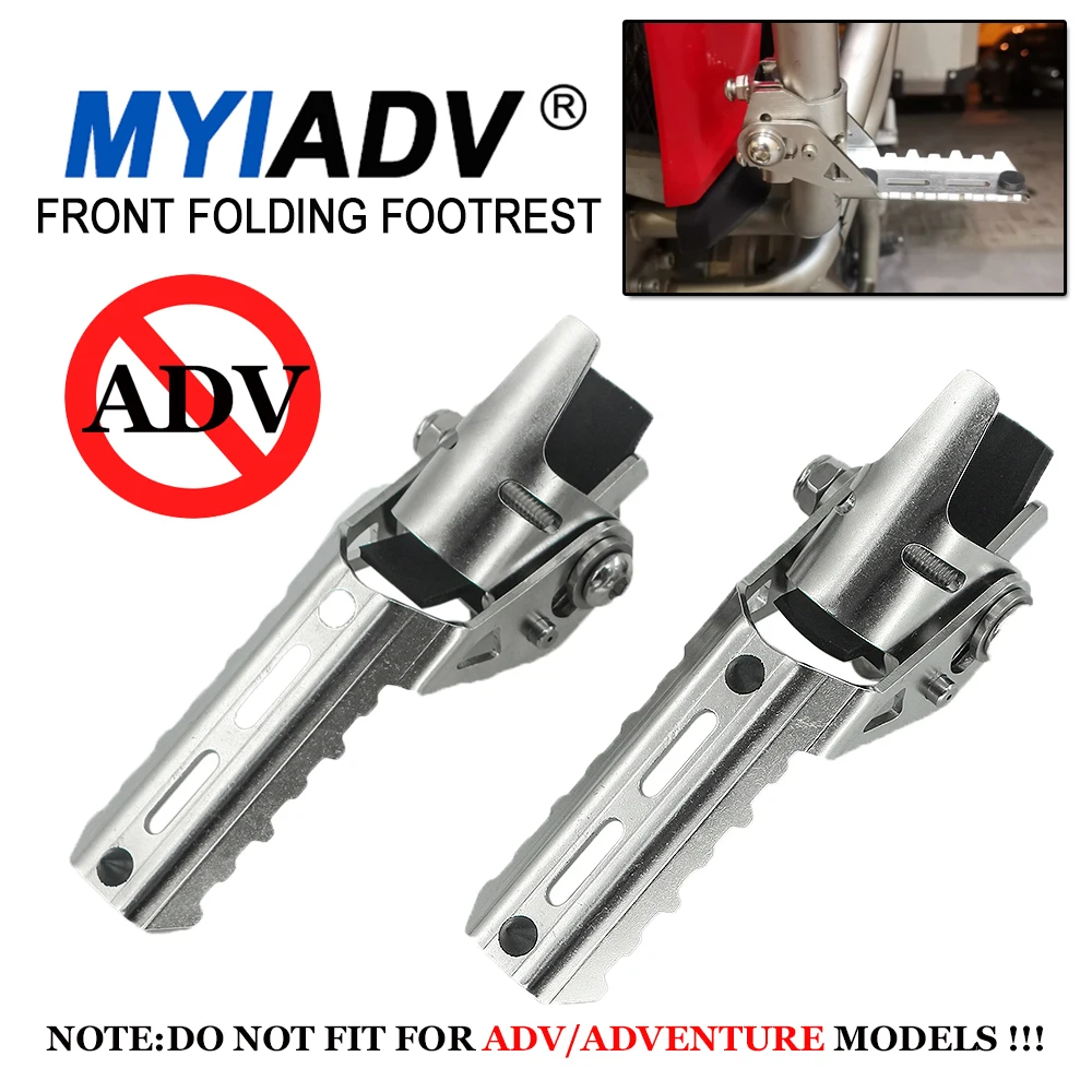 Footrests Motorcycle Highway Front Foot Pegs Rotatable Folding Clamps For BMW R1250GS R1200GS LC f900xr F750GS F850GS 2013-motorcycle accessories motorcycle footrests motorcycle foot pedals