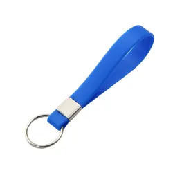 Silicone Car Key Fob Protector Cover (Blue keychain)