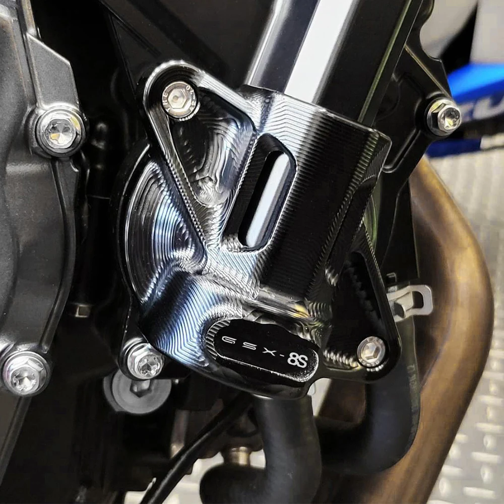 Motorcycle CNC Parts Left & Right Engine Stator Protective Cover Guard Protectors Frame Slider SUZUKI GSX8S GSX-8S