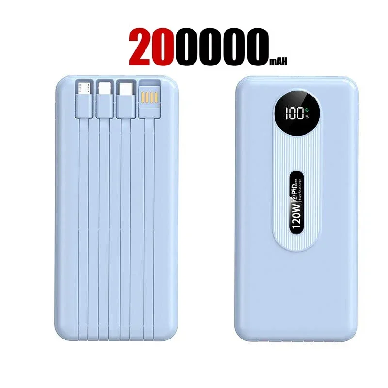 Blue 200000mAh