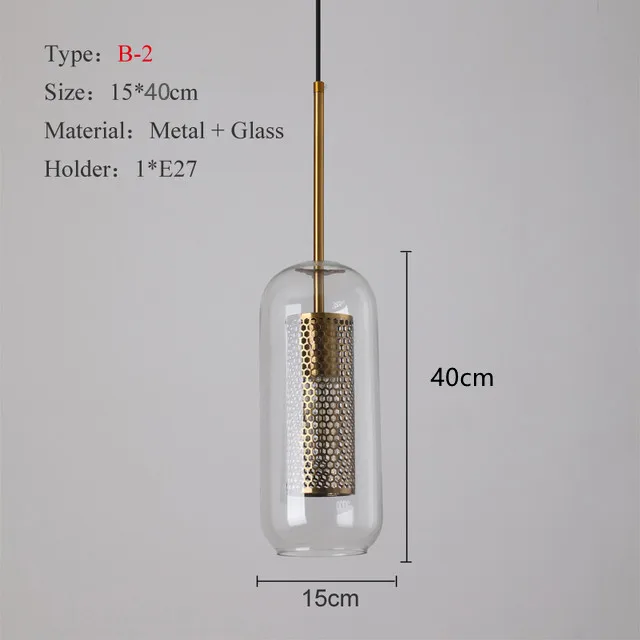 Modern Loft LED Pendant Lights Glass Ball Chandeliers Bedroom Bedside Hanging Lamp Kitchen Fixtures Dining Living Room Luminaire stone kitchen sink Kitchen Fixtures