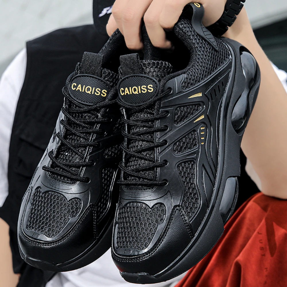 

Men Mesh Casual Sneakers 2023 Spring Autumn Male Lace Up Sports Running Shoe New Trend Breathable Comfortable Men's Casual Shoes