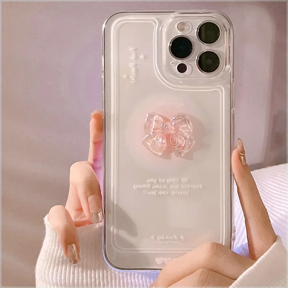 Coque-Souple-Transparente-avec-Nminist-riels-d-3D-Cor-en-pour-iPhone ...