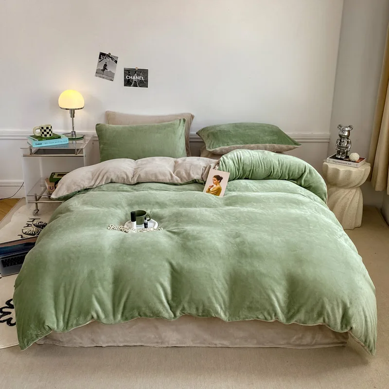 겨울 이불 커버, 따뜻한 이불 커버, 220x240, 더블 사이즈, funda norica cama 150 Queen/King 침대 커버, 1 pc