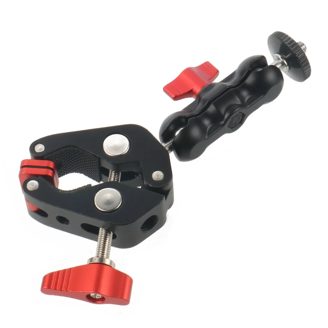Super Clamp 360° ° Rotation Kugelkopf Adapter Magic Arm 1/4" Schraube für Monitor Licht Mikrofon Halter Telefon Ständer Stativ Verlängern Halterung – Detail 16