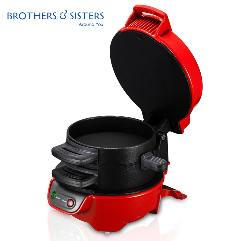 EN 220V Electric Burger Sandwich Maker Household Breakfast Machine Hamburg Sandwich Maker Bread Machine Waffle