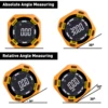RZ Laser Angle Finder Digital Inclinometer 3-in-1 Line Protractor 4X90 Degree Angle Gauge Level With Laser Horizontal Vertical 3