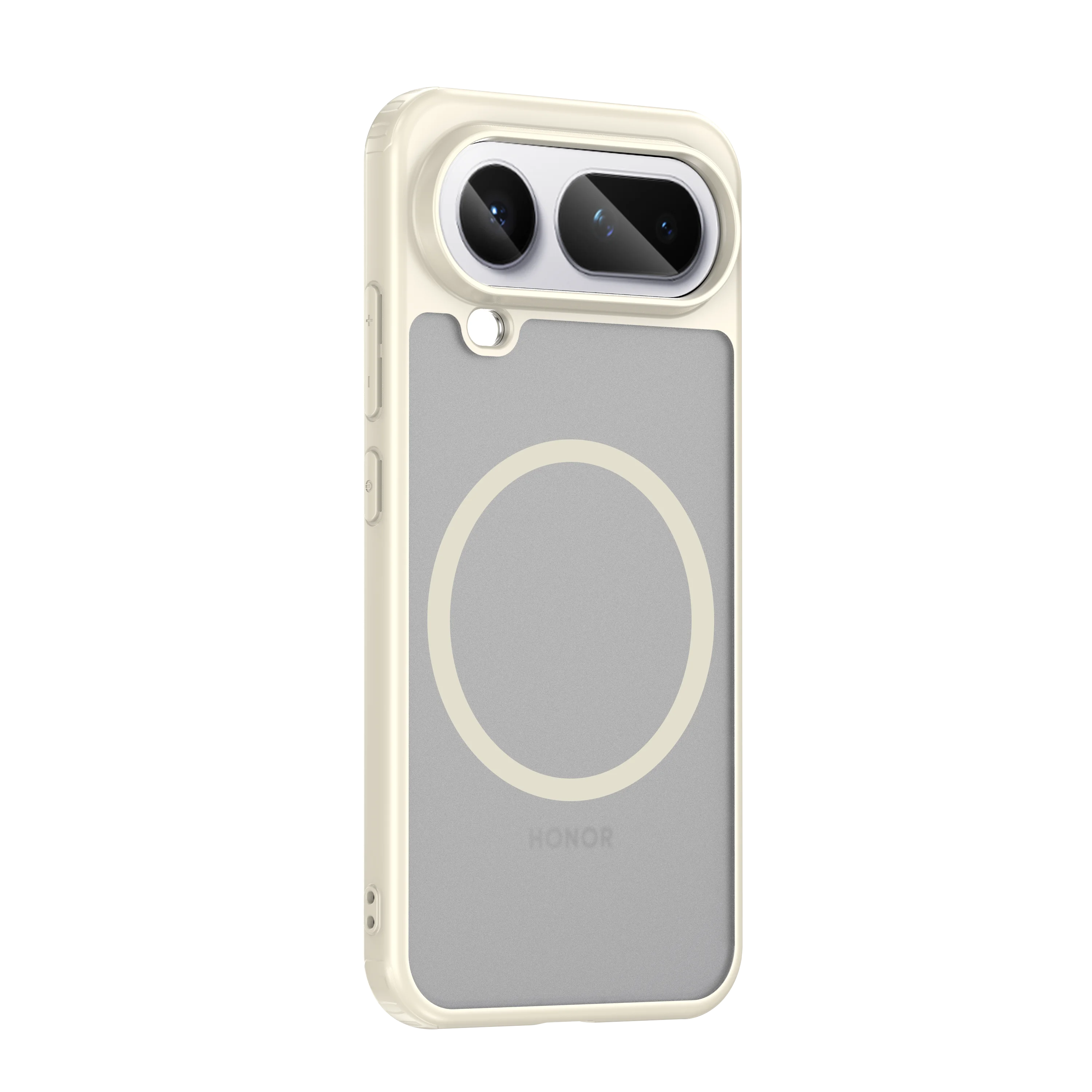 For Honor Magic 8 Pro Air: Magnetic Translucent Matte Shockproof Case