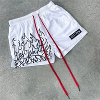 American style Men's shorts New Summer Sports and Fitness Shorts Gym Running Training Quick Drying Breathable Beach Pants 2