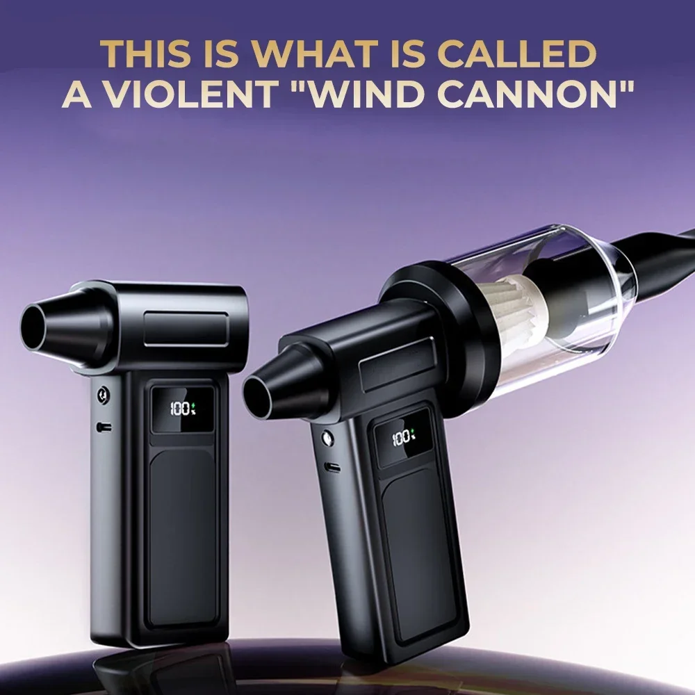 Xiaomi Powerful 1000000RPM 65m/s Air Vortex Brushless Protable Blower Dust Cleaner With Smart Display Brushless Electric Blower